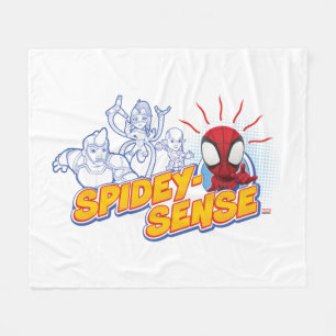 Spidey-Sense Outline Graphic Fleece Blanket