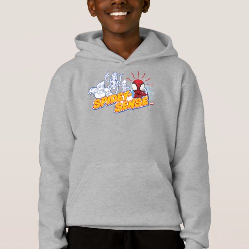 Spidey_Sense Outline Graphic Hoodie