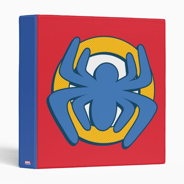 Spidey Spider Logo 3 Ring Binder (Front/Spine)