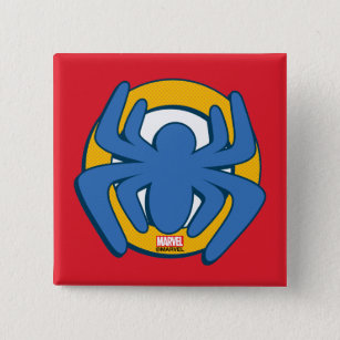 Spidey Spider Logo Button