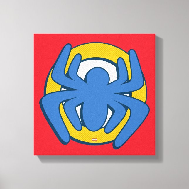 Spidey Spider Logo Canvas Print (Front)