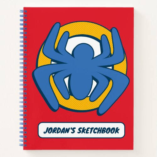 Spidey Spider Logo Drawing Notebook