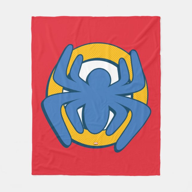 Spidey Spider Logo Fleece Blanket (Front)