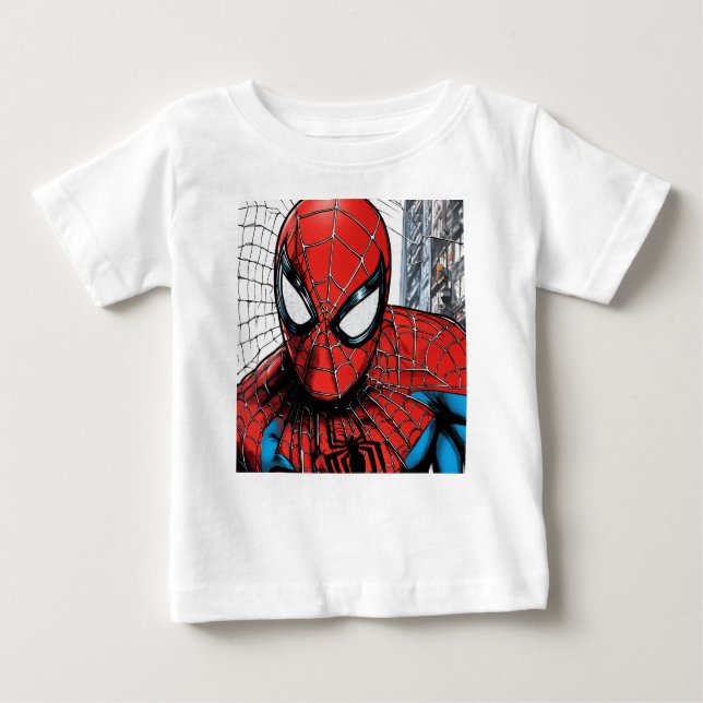 "Spidey Style Spectacle" Baby T-Shirt (Front)