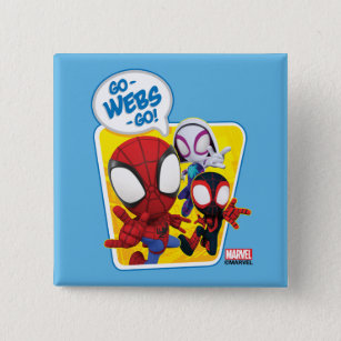 Spidey Team: Go-Webs-Go! Button