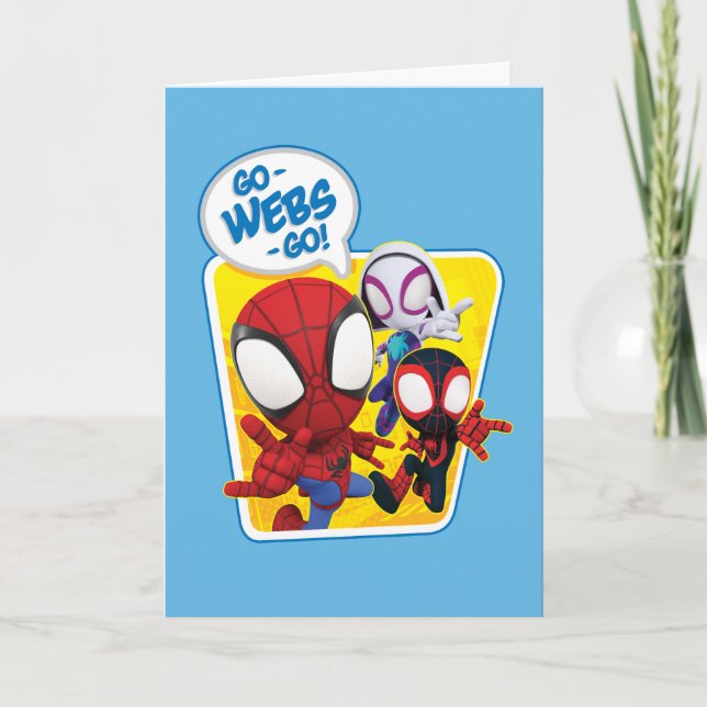 Spidey Team: Go-Webs-Go! Card (Front)
