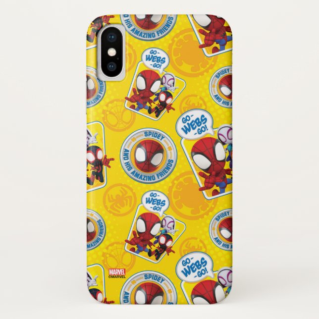Spidey Team: Go-Webs-Go! Case-Mate iPhone Case (Back)