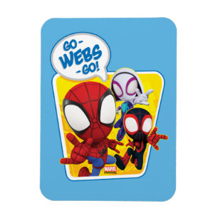 Spidey Team: Go-Webs-Go! Magnet