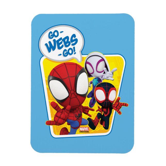 Spidey Team: Go-Webs-Go! Magnet (Vertical)