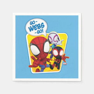 Spidey Team: Go-Webs-Go! Napkins
