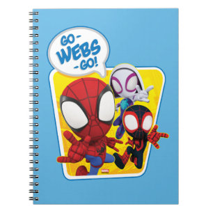 Spidey Team: Go-Webs-Go! Notebook