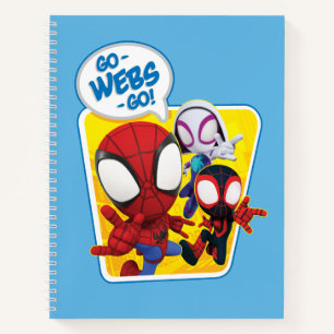 Spidey Team: Go-Webs-Go! Notebook