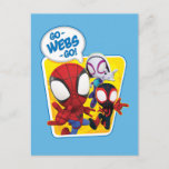 Spidey Team: Go-Webs-Go! Postcard