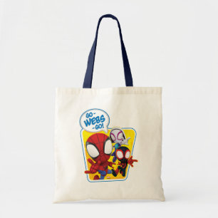 Spidey Team: Go-Webs-Go! Tote Bag