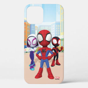 Spidey Team In Town iPhone 12 Case