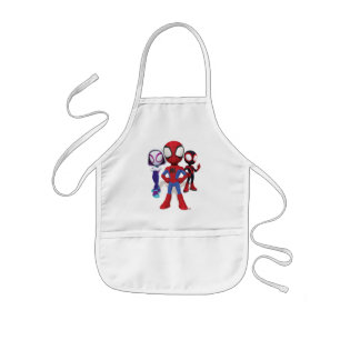 Spidey Team In Town Kids' Apron