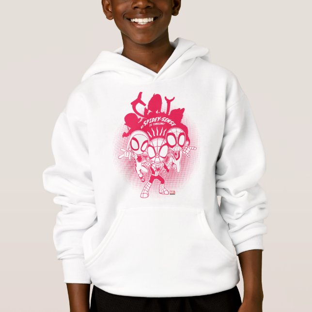 Spidey Team Spidey-Sense Graphic Hoodie (Front)