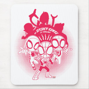 Spidey Team Spidey-Sense Graphic Mouse Pad