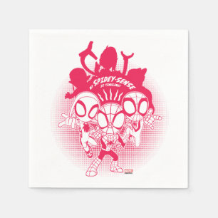 Spidey Team Spidey-Sense Graphic Napkins