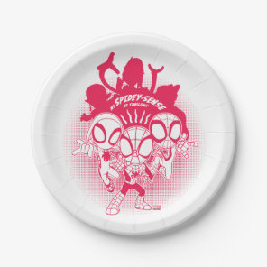 Spidey Team Spidey-Sense Graphic Paper Plates