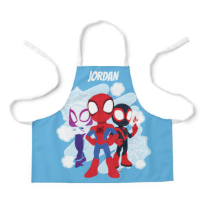 Spidey Team Web Graphic Apron