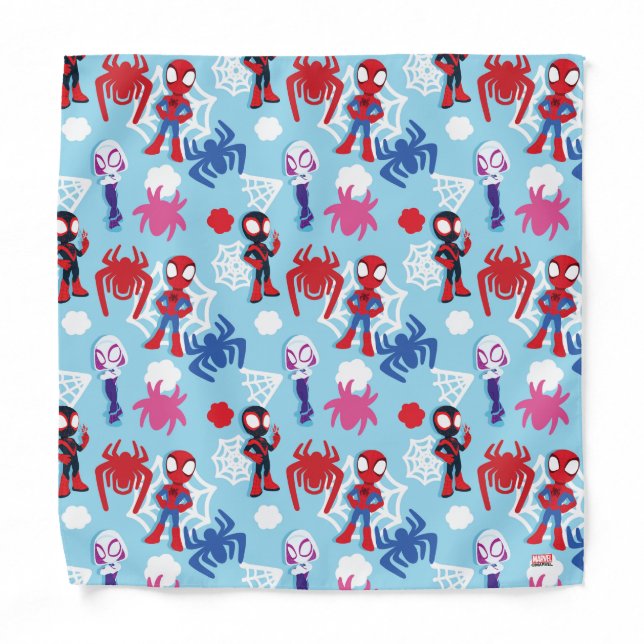 Spidey Team Web Graphic Bandana (Front)