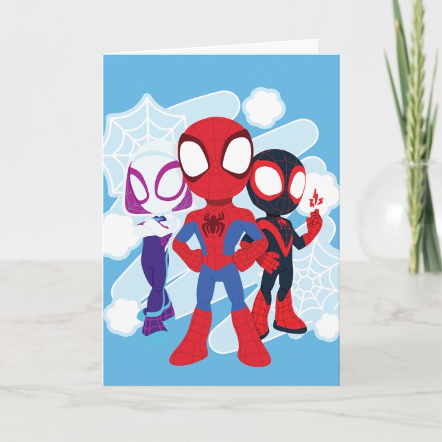 Spidey Team Web Graphic Card (Front)