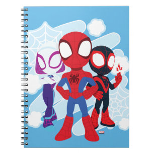 Spidey Team Web Graphic Notebook