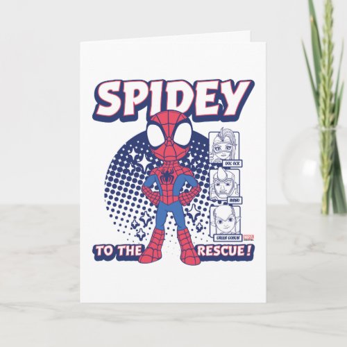 Spidey To The Rescue Graphic Card