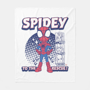 Spidey To The Rescue! Graphic Fleece Blanket
