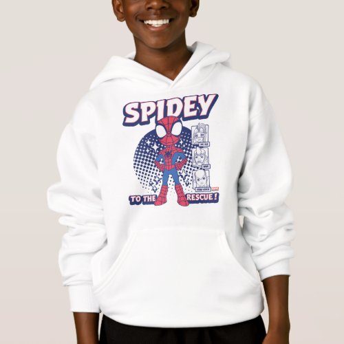 Spidey To The Rescue Graphic Hoodie
