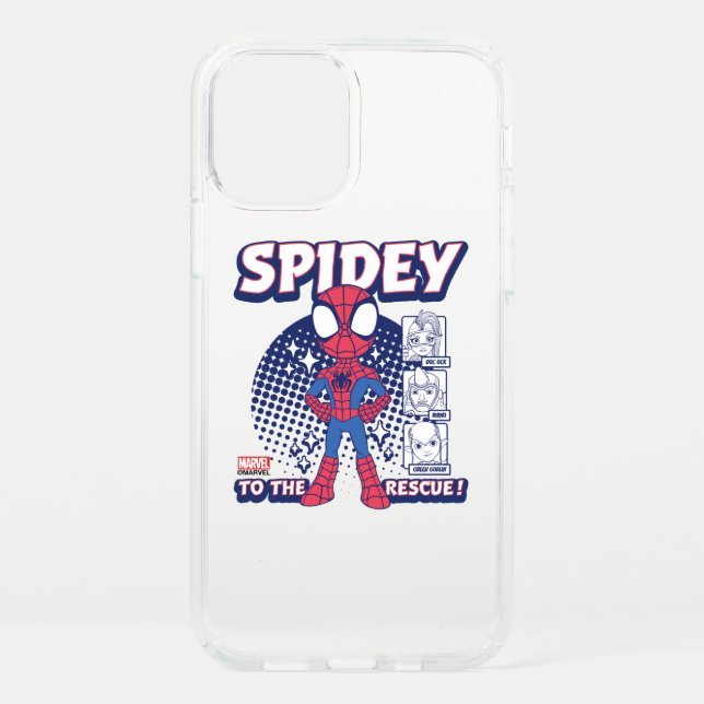 Spidey To The Rescue! Graphic Speck iPhone 12 Case (Front)