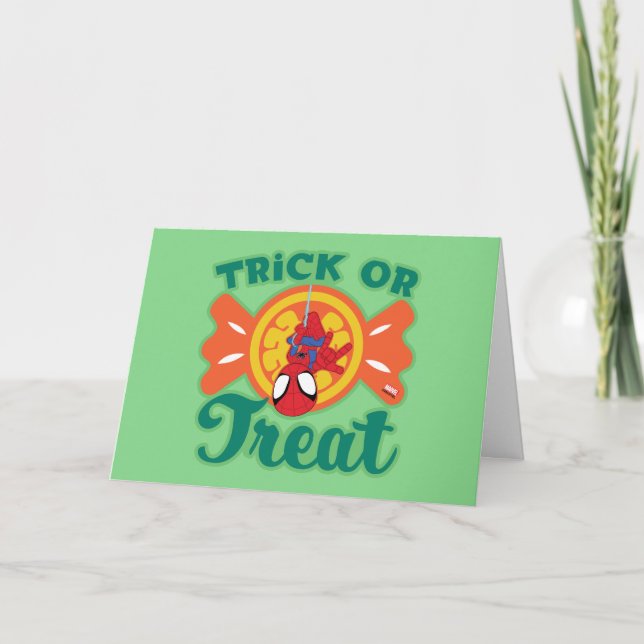 Spidey Trick or Treat Card (Front)