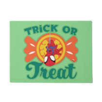Spidey Trick or Treat Doormat