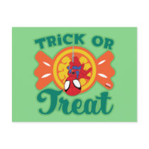 Spidey Trick or Treat Postcard