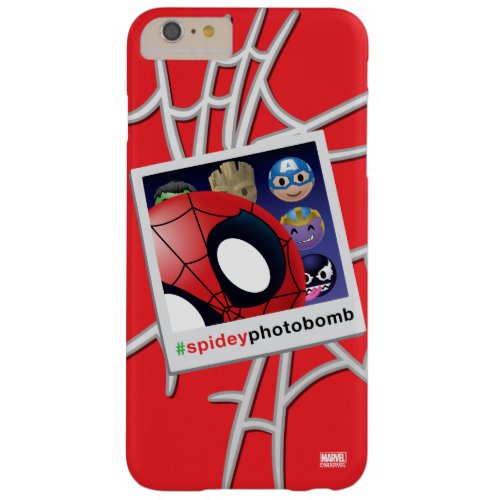 spideyphotobomb Spider_Man Emoji Barely There iPhone 6 Plus Case