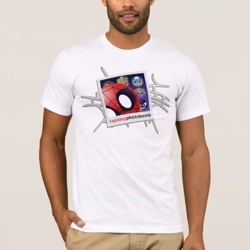 spideyphotobomb Spider_Man Emoji T_Shirt