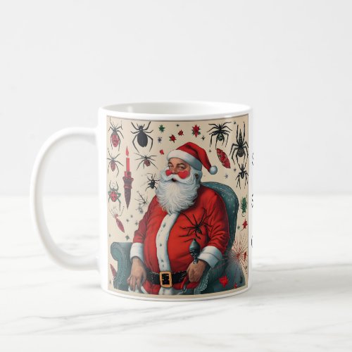 Spidy Santa Claus Coffee Mug