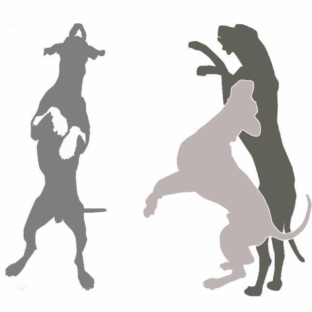 Spieldoggen Statuette (Front)