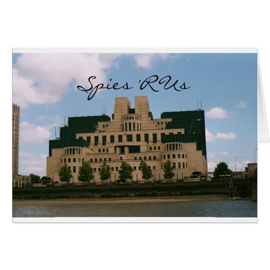 Spies 'R Us Cards (Front Horizontal)