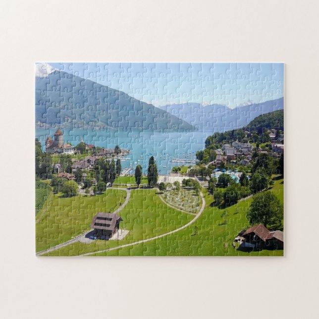 spiez, Switzerland Jigsaw Puzzle (Horizontal)