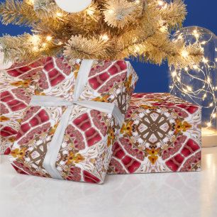 Spiff Elegant Chic Modern Wrapping Paper