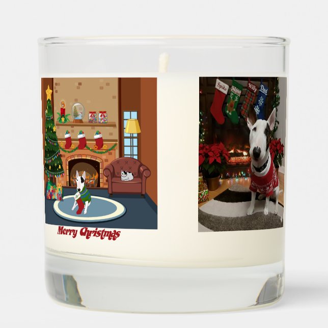 Spike and Rex Christmas Candle (Left)