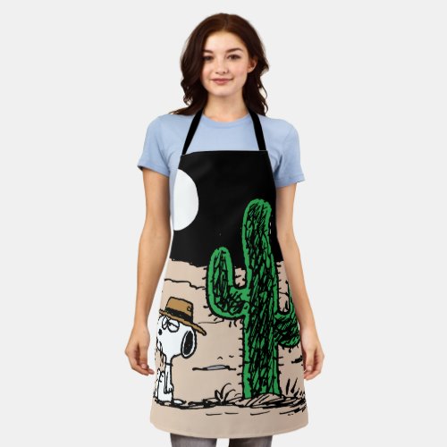 Spike in a Moonlit Desert Apron