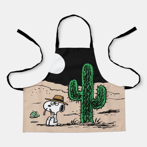 Spike in a Moonlit Desert Apron