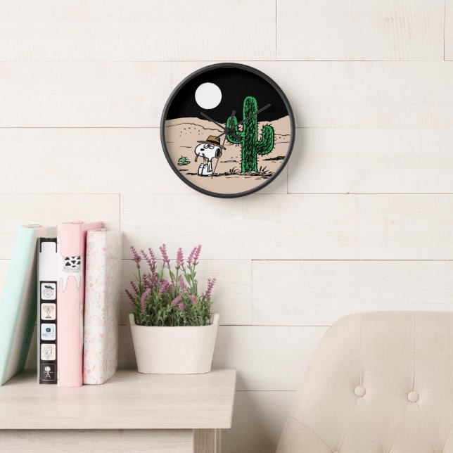 Spike in a Moonlit Desert Clock (Reading Room)