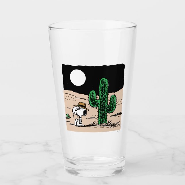 Spike in a Moonlit Desert Glass (Front)