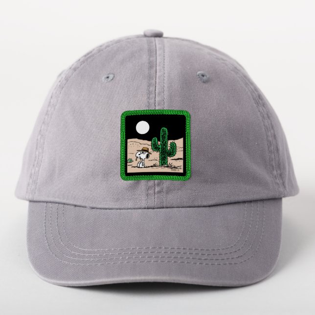 Spike in a Moonlit Desert Patch (On Headwear)