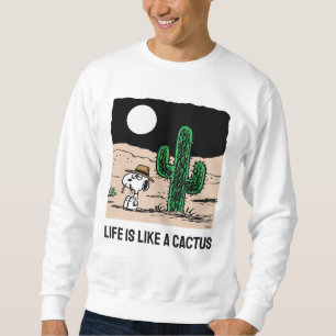 Spike in a Moonlit Desert Sweatshirt