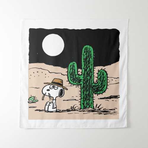 Spike in a Moonlit Desert Tapestry